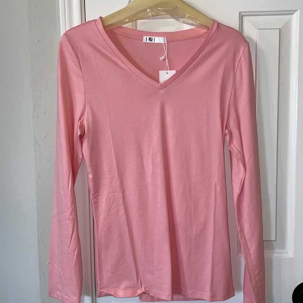 Stretchy Pinky Long Sleeve Tee NWT